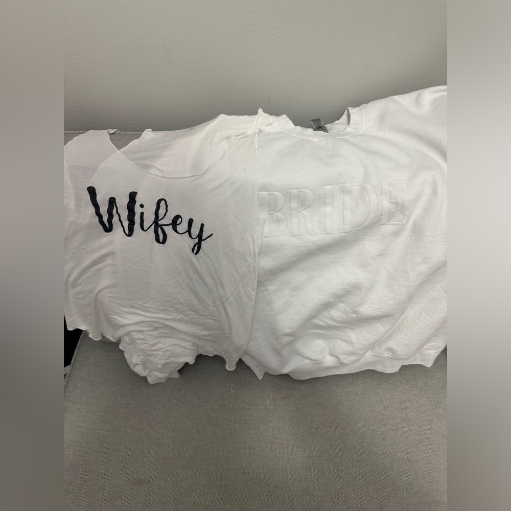 Bride/wifey set
